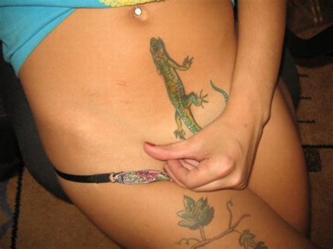 spicy tattoos in intimate places 23 pics