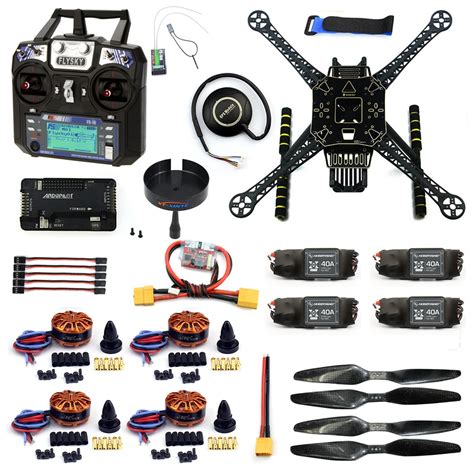 diy rc drone quadcopter fpv  frame kit  apm   compass flysky fs  ch transmitter