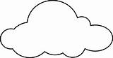 Nuvem Nube Molde Nuage Moldes Pintar Desenhar Netart Wolken Nuvens Classique Clipartmag Wolk Pasta Escolha Childrencoloring sketch template