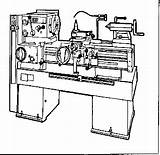 Lathe Metalworking Lathes sketch template