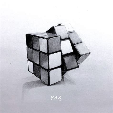 update    cube sketch shading  seveneduvn