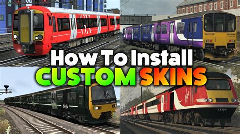 install custom reskins  train simulator superalbs dps