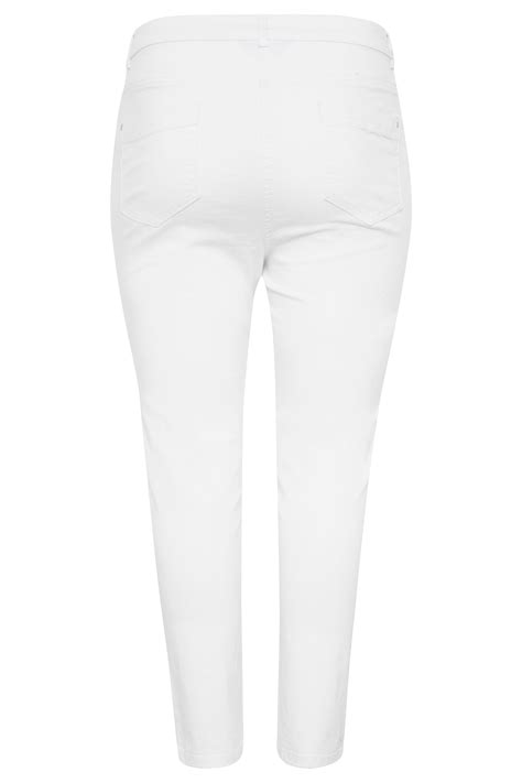 white skinny stretch ava jeans yours clothing