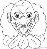 Clown Coloring Pages Scary Draw Evil Drawing Color Creepy Clowns Killer Easy Colour Face Cry Later Now Cartoon Drawings Clipart sketch template