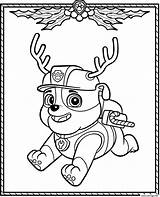 Patrouille Coloriage Ruben Christmas Rubble Chiot Colorier Sheets Imprimé Underwater Chelas Coloringhome sketch template