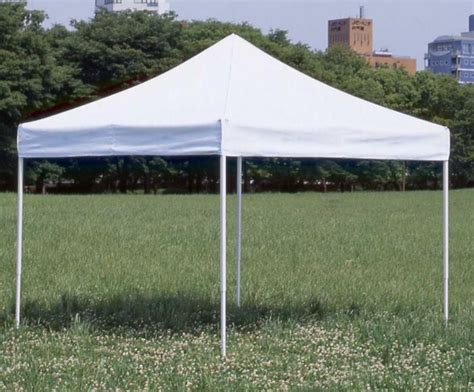 signature party rentals white popup canopy  easy  rentals