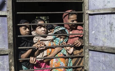 bangladesh rescues 23 rohingya girls from traffickers arab news