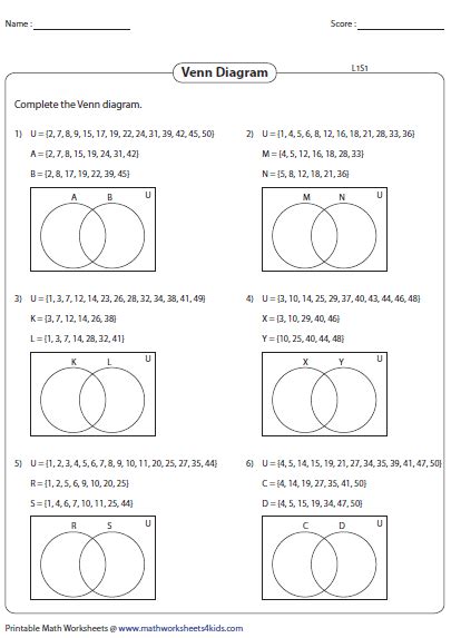 venn diagrams  set notation worksheet venn diagram worksheets vrogue