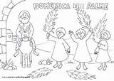 Pasqua Maestra Palme Domenica Infanzia Stampare Catechismo Pasquali Lavoretti Biglietti Articolo Auguri sketch template
