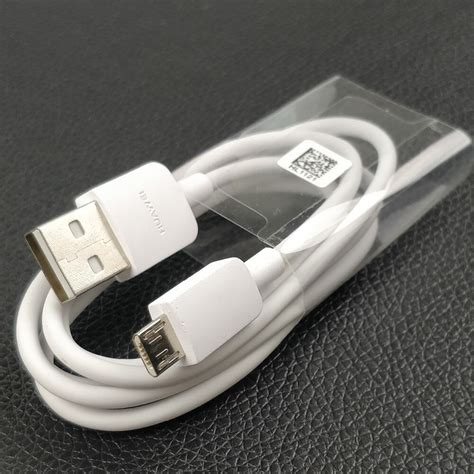 original huawei mate  lite charger cable  quick fast micro usb cm white charge data