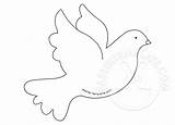 Dove Printable Template Peace sketch template