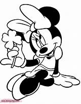 Minnie Disneyclips Clover Clipartmag sketch template