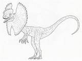 Jurassic Dilophosaurus Park Coloring Pages Rex Drawing Coloring4free Baby Version Dinosaur Color Deviantart Getdrawings Spinosaurus Print Template Favourites Add Getcolorings sketch template
