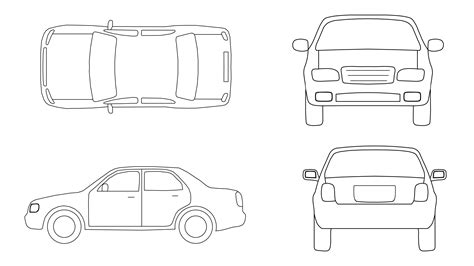 car cad blocks