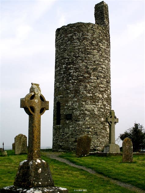 ireland  ruins  kilcullen  tower church  kildare