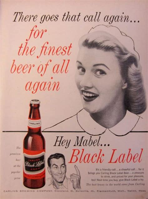 vintage black label beer posters drinksfeed