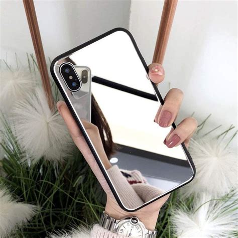 luxury mirror phone case petagadget