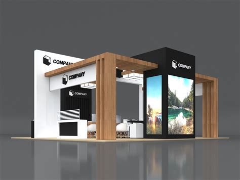 exhibition stand booth stall xm height cm  side