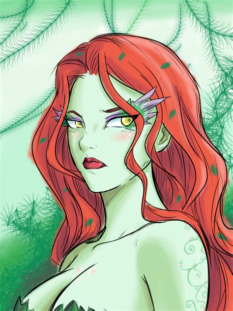 Sketch Of Poison Ivy By Ray D Sauce On Deviantart