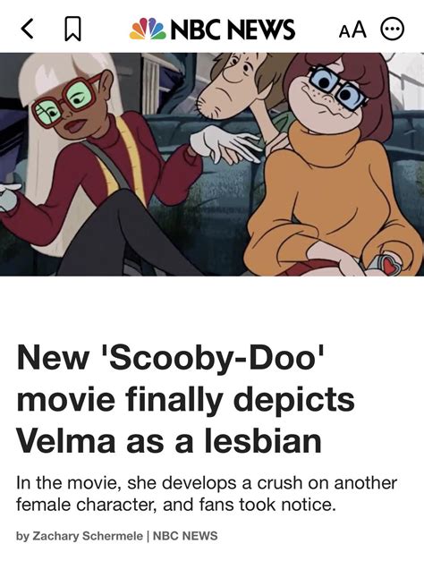 you know what i ve always said scooby doo needed gay lesbian sex r