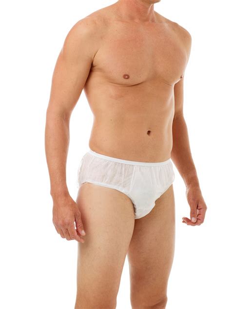 mens disposable briefs  pack perfect  travel underworks