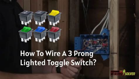 wire   prong lighted toggle switch wiring solver