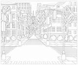 Justcolor Crosswalk sketch template