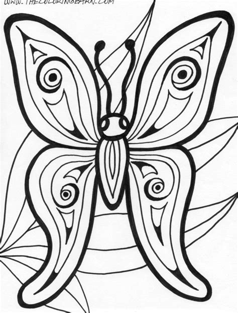 butterfly coloring pages  adults insect coloring pages turtle