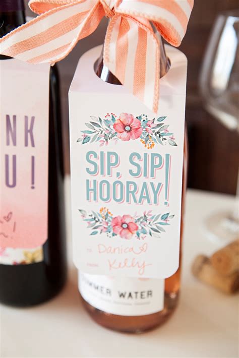 check    printable wine bottle gift tags