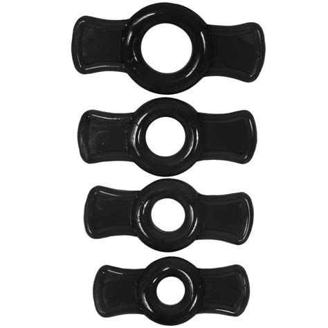 titanmen cock ring set black sex toys and adult