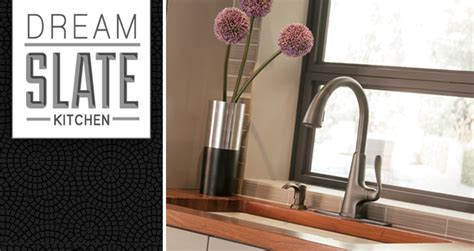 Win A Dream Slate Kitchen Pfister Faucets Kitchen And Bath Design Blog
