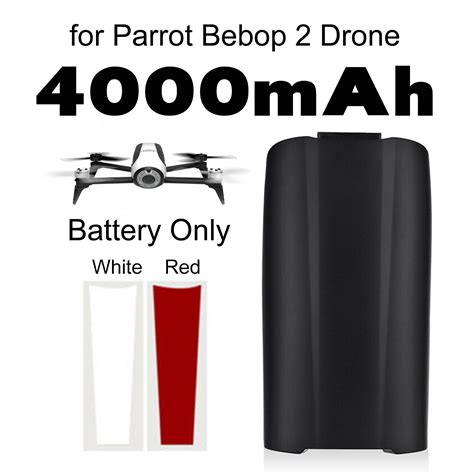 bateria recargable de alta capacidad  dron parrot bebop    mah aliexpress