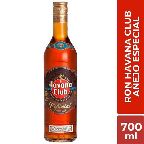 ron havana club añejo especial botella 700ml plazavea