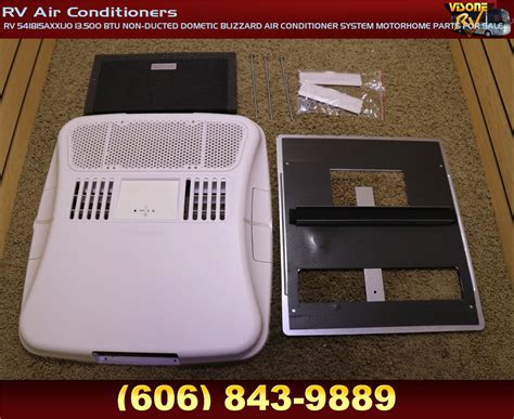 rv appliances rv axxj  btu  ducted dometic blizzard air conditioner system