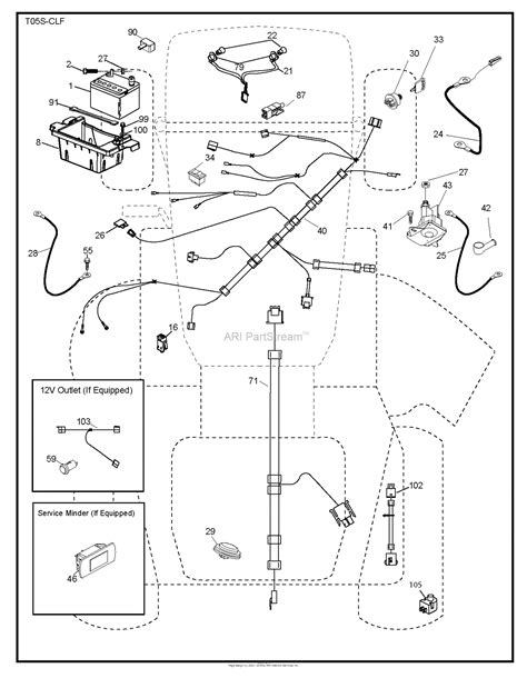 husqvarna ytav    parts diagram  electrical