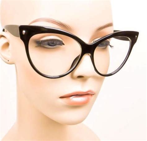 oversized large cat eye black hot teacher celebrity glasses eyeglasses
