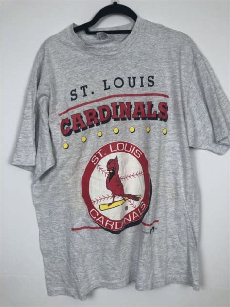 Vtg 1997 St Louis Cardinals Mlb T Shirt Adult Xl Hanes Vintage