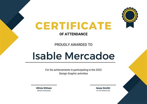 employee attendance certificate template   wor vrogueco