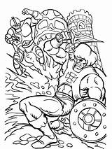 Coloring He Man Pages Book Printable Color Universe Masters Boys Sheets Mycoloring Colouring Print Mandala Kids Trap Jaw Motu 4th sketch template