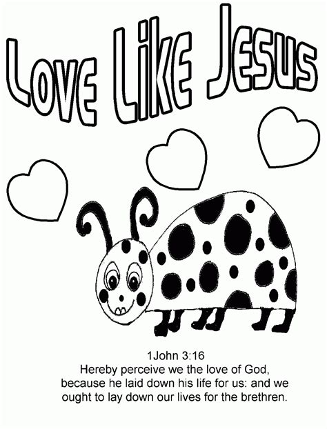 jesus loves  coloring pages coloring home