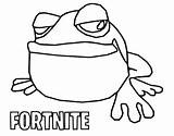 Fortnite Frosch Chapitre Grenouille Kapitel Frog Chapter Malvorlagen Coloriage sketch template