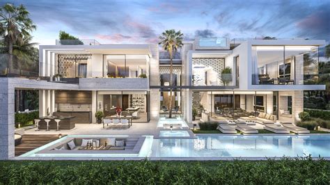 architects arquitectos dubai luxury villas  modern villa design house designs exterior
