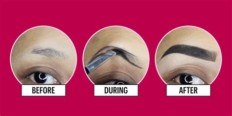 9 Best Instagram Brow Tutorials Eyebrow Before And Afters