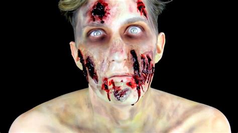 Walking Dead Inspired Zombie Makeup Application