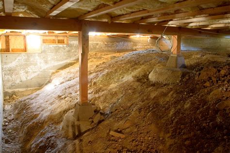 fix water problems   crawl space