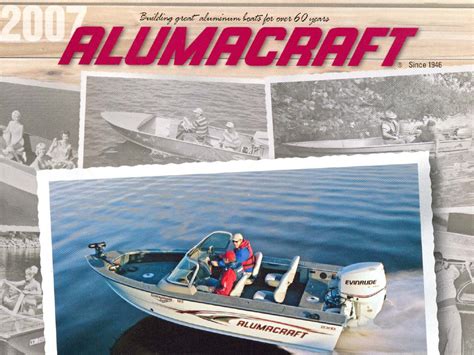 aluminum boat catalogs alumacraft