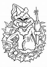 Grinch Coloriage Ausmalbilder Seuss Weihnachten Stole Etiquetas sketch template