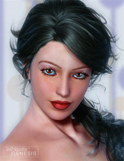 mindy for v4 and genesis daz 3d