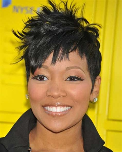 short haircuts for black women over 40 with fine hair