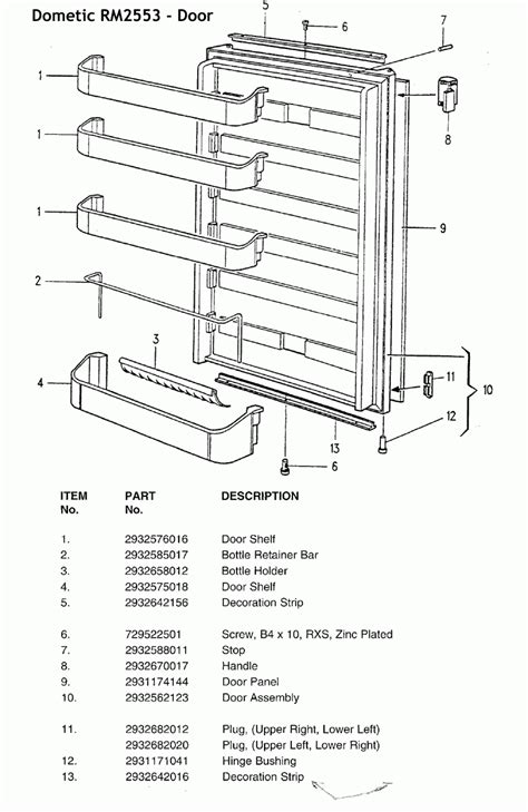 wiring diagram  dometic rv fridge   gmbarco